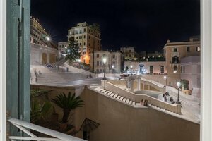 Holidays at the Spanish Steps