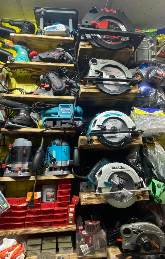 Hardware store Строительный магазин, Строительные материалы, Крепеж, строительный инструмент, электро инструмент, Lubercy, photo