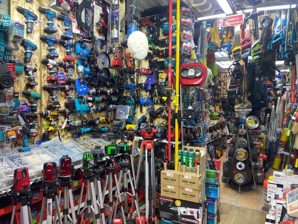 Hardware store Строительный магазин, Строительные материалы, Крепеж, строительный инструмент, электро инструмент, Lubercy, photo