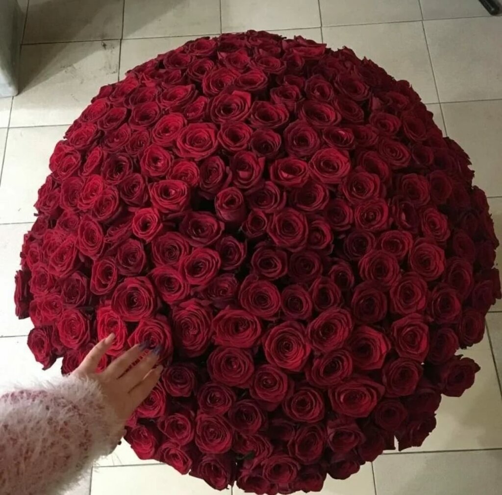 Как выглядит 101 роза в букете фото Flowers-sib54, flower shop, Novosibirsk, Dovatora Street, 128к2 - Yandex Maps