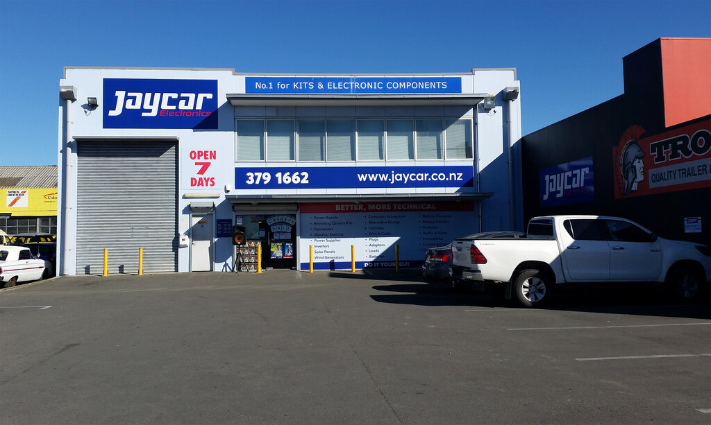 Electronics store Jaycar Electronics, Christchurch, photo