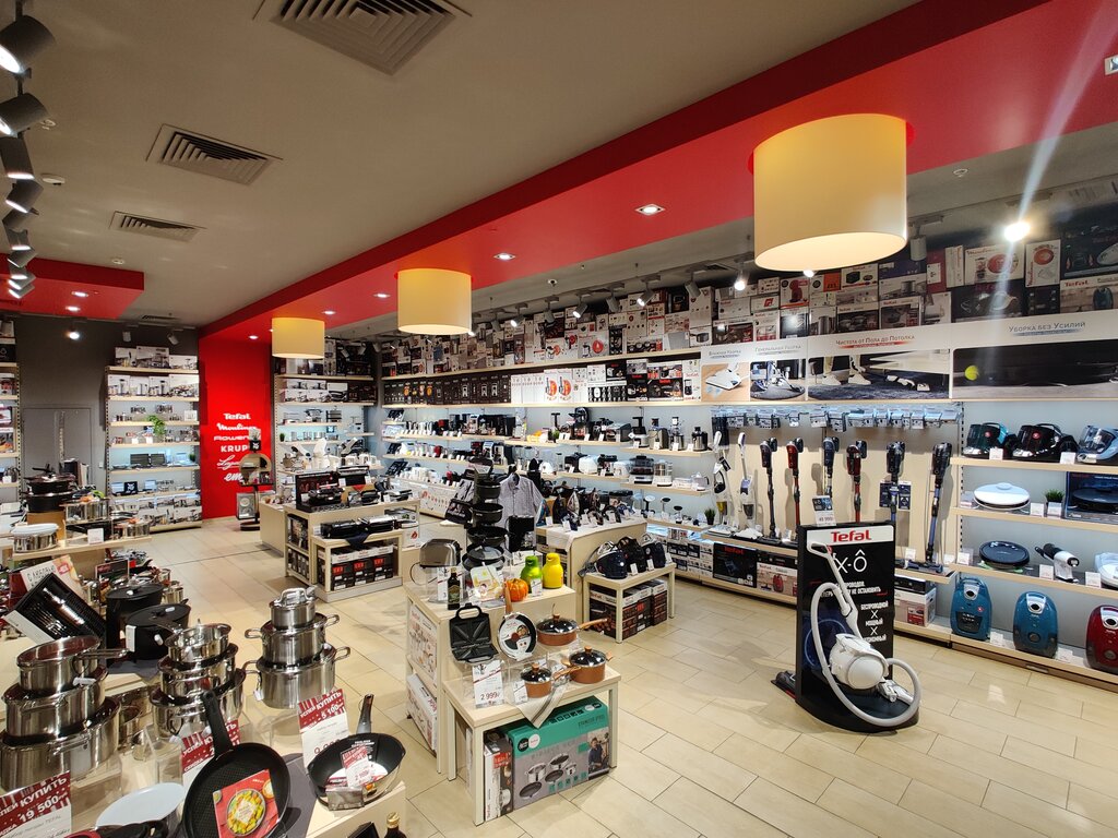 Tableware shop Tefal, Moscow, photo