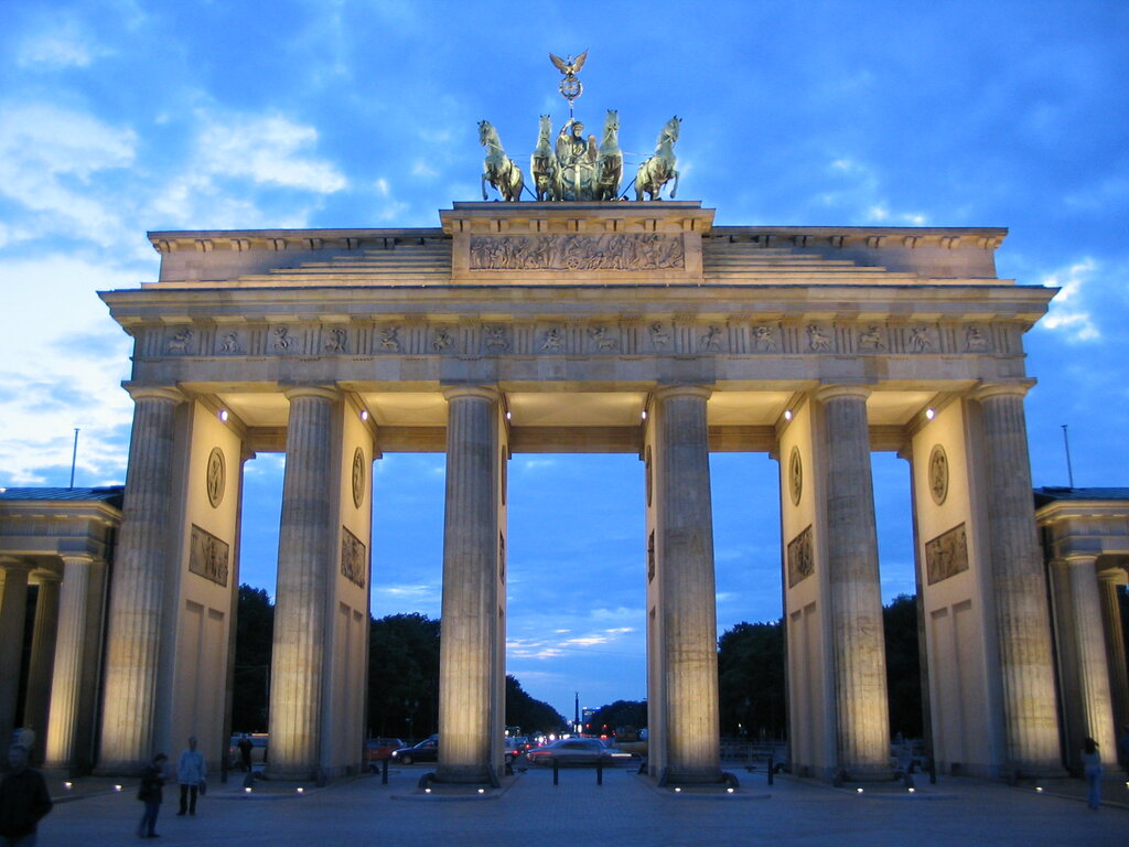 Бранденбургские ворота германия