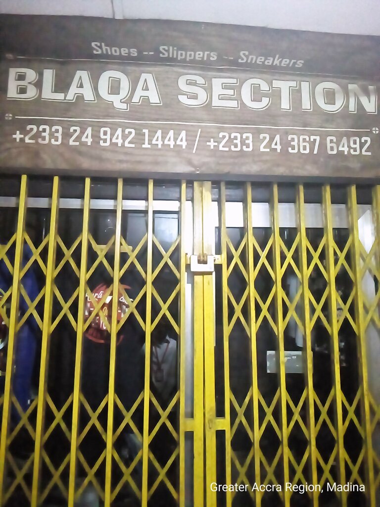 Clothing store Blaqa section, Earth, photo