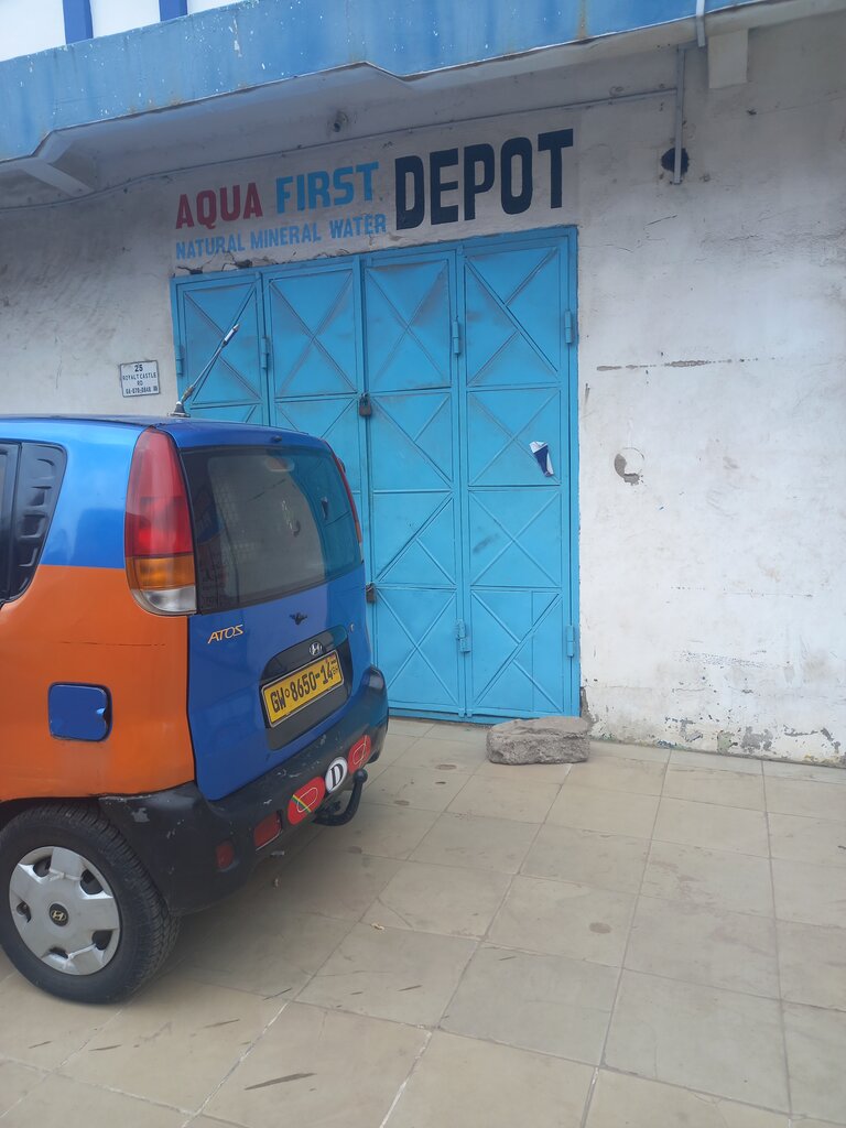 Water store Aqua first depot, Accra, photo