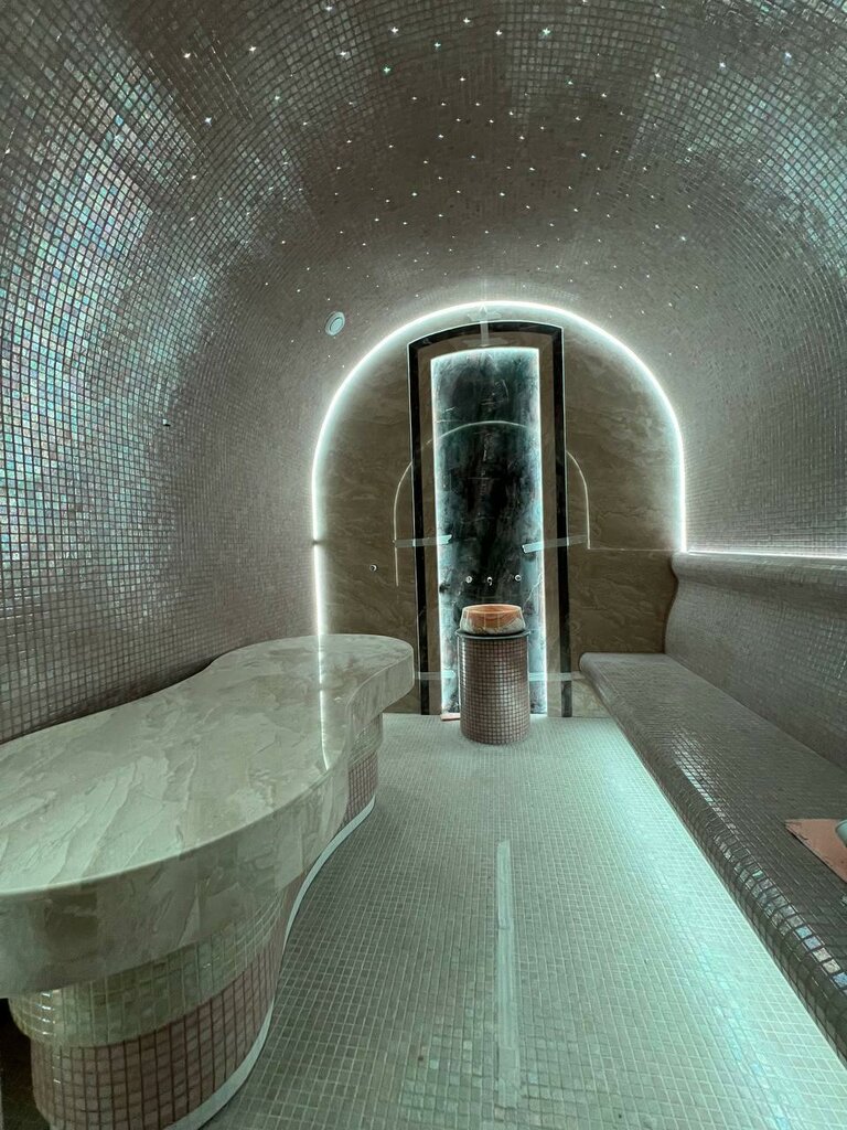 Construction of baths and saunas Astral Swim, Astana, photo