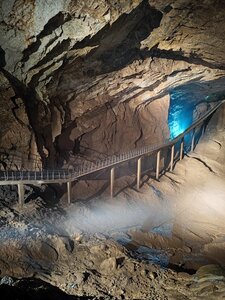 Новоафонская пещера (Autonomous Republic of Abkhazia, Gudautskiy munitsipalitet, New Athos Cave Railway), landmark, attraction