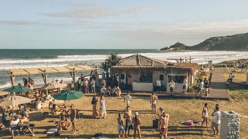 Гостиница Residencial Cabanas da Praia Mole во Флорианополисе
