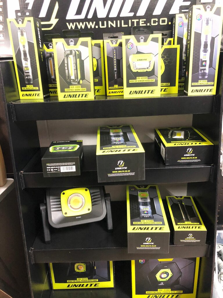 Lamps Unilite-shop, Moscow, photo