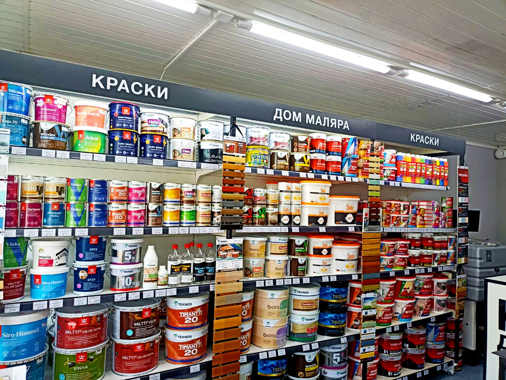 Paintwork materials Dom Malyara, Reutov, photo