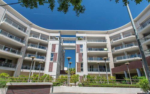 Гостиница Vacanceole  Residence Le Crystal в Кань-сюре-Мер