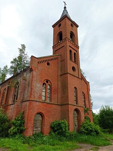 Protestant church Кирха Гросс Кришцанена, Kaliningrad Oblast, photo