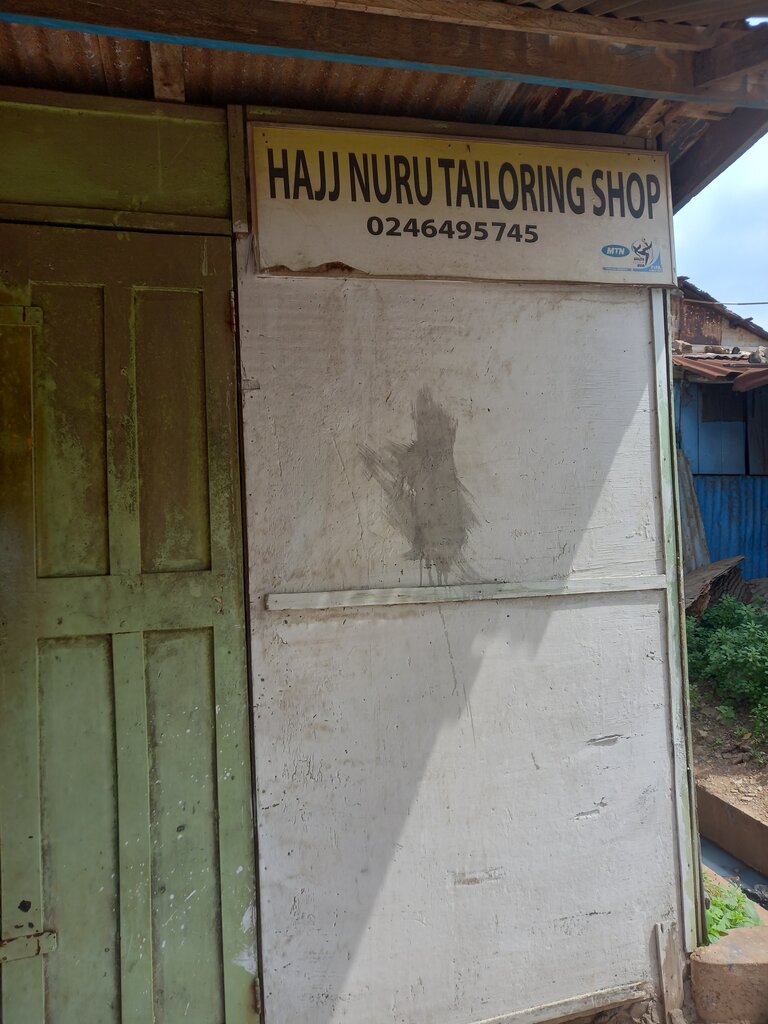 Tailor Hajji Runu tailoring, Accra, photo