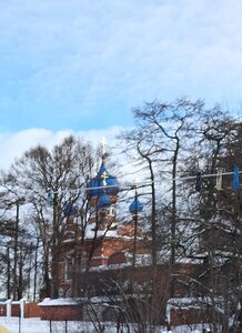 Church Pokrova Presvyatoy Bogoroditsy V Novoselebnom (Tula Region, Kireyevskiy rayon, munitsipalnoye obrazovaniye Shvartsevskoye, selo Novoselebnoye), orthodox church