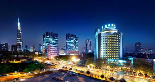 Внешний вид отеля Lakeview Xuanwu в Нанкине, фото 4