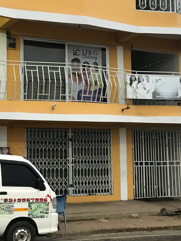 Clothing store Leb G Clothing, Accra, photo