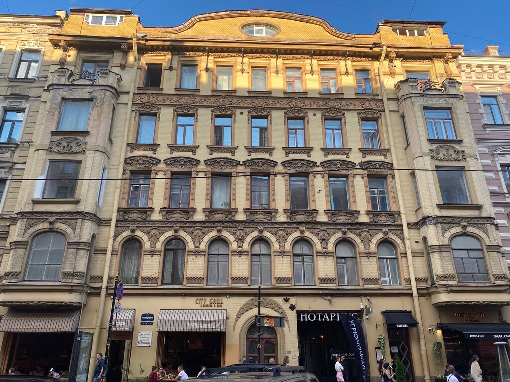 Landmark, attraction Доходный дом П.К. Палкина, Saint Petersburg, photo