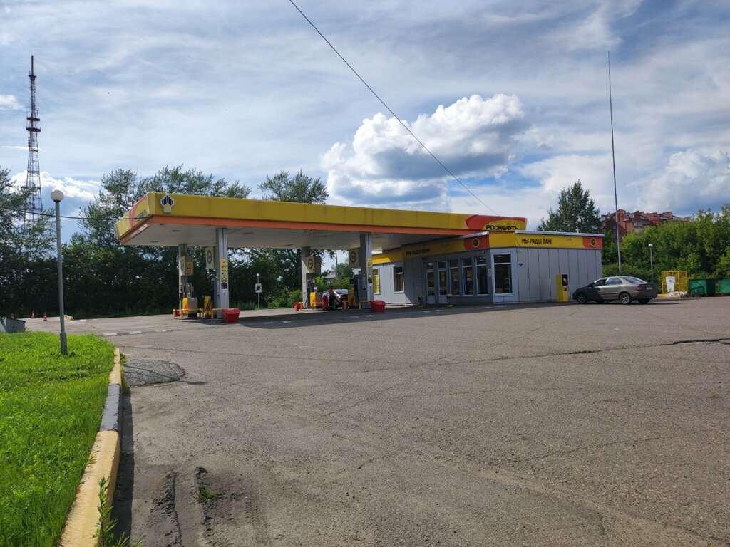 Gas station Refueling station 50 Rosneft, Tomsk, photo