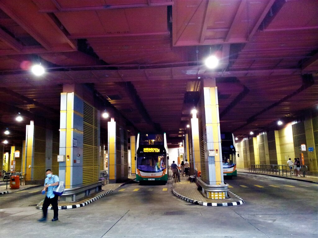 Public transport stop Tseung Kwan O Station Public Transport Interchange, Hong Kong, photo