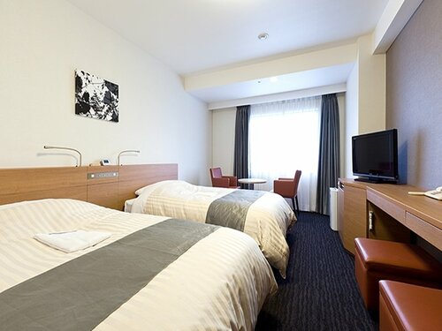 Внешний вид отеля Hiroshima Tokyu Rei Hotel в Хиросиме, фото 2