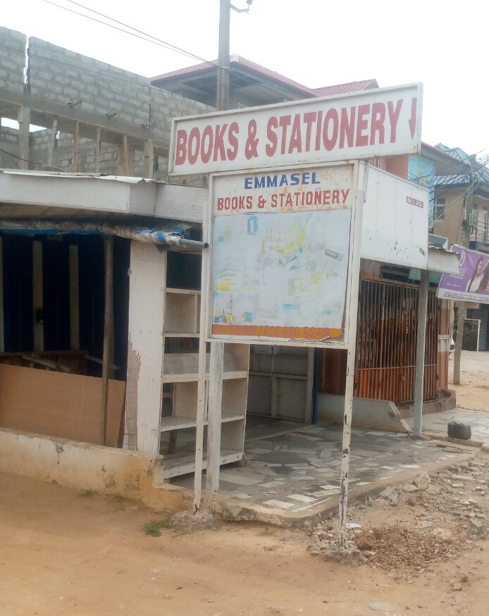Bookstore Emmase Stationary and Books, Accra, photo