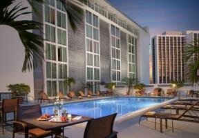 Внешний вид отеля Courtyard Miami Downtown/Brickell Area в Майами, фото 2