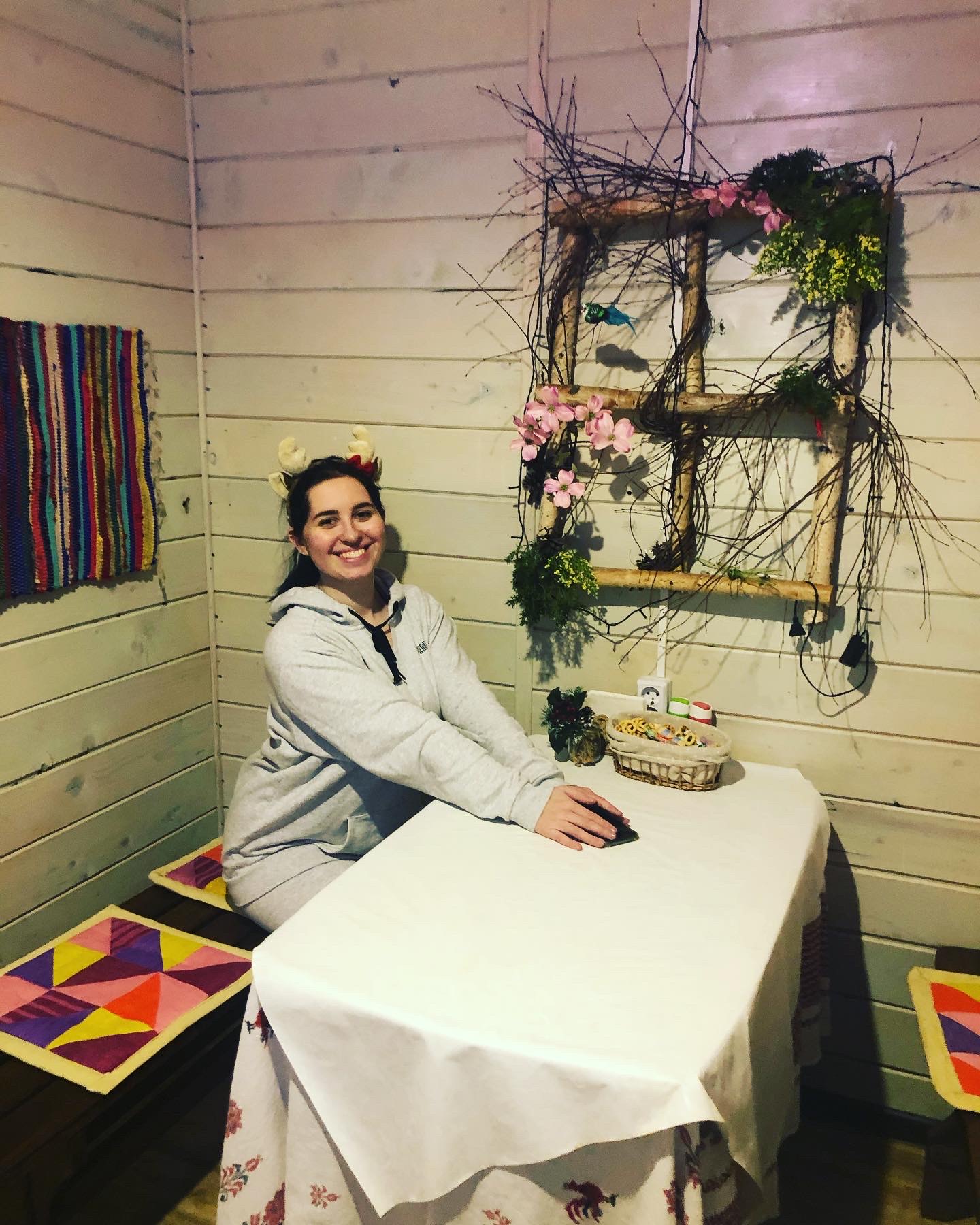 Фото Домик с печкой