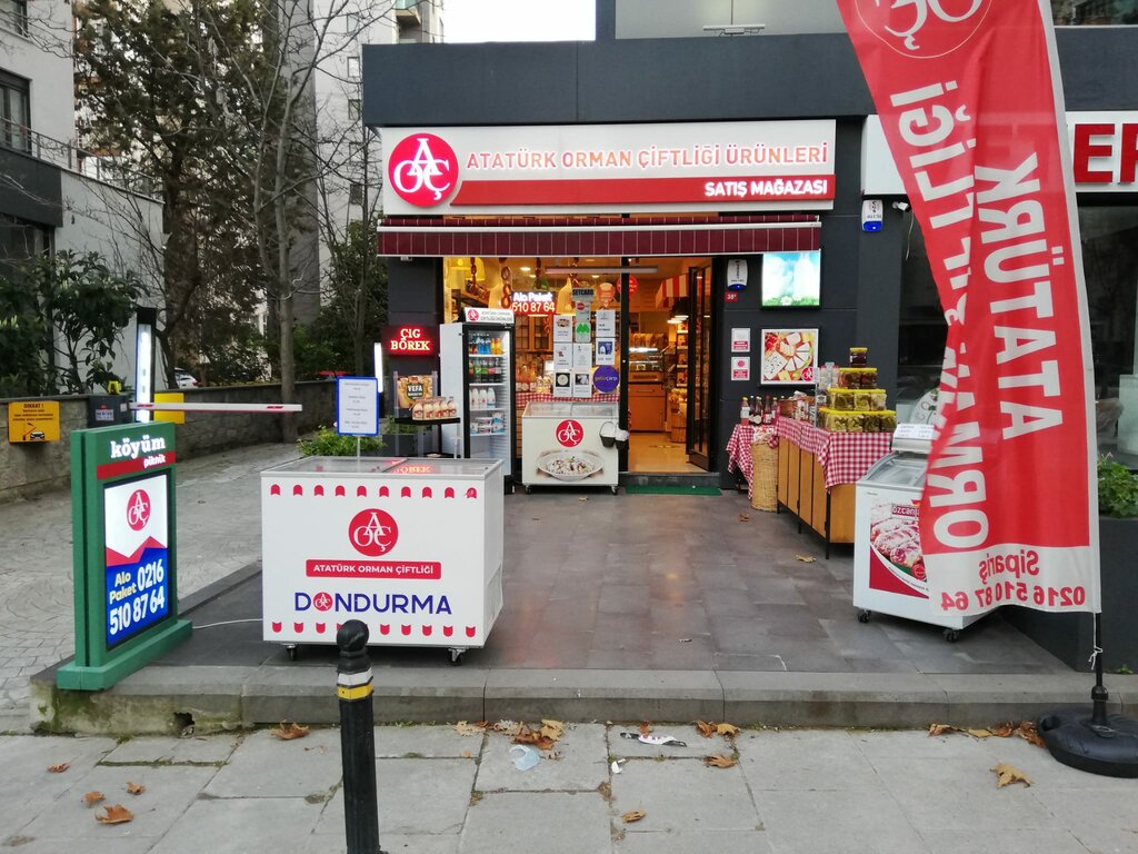 Süt ürünleri satış mağazaları Atatürk Orman Çiftliği Ürünleri Satış Mağazası, Kadıköy, foto