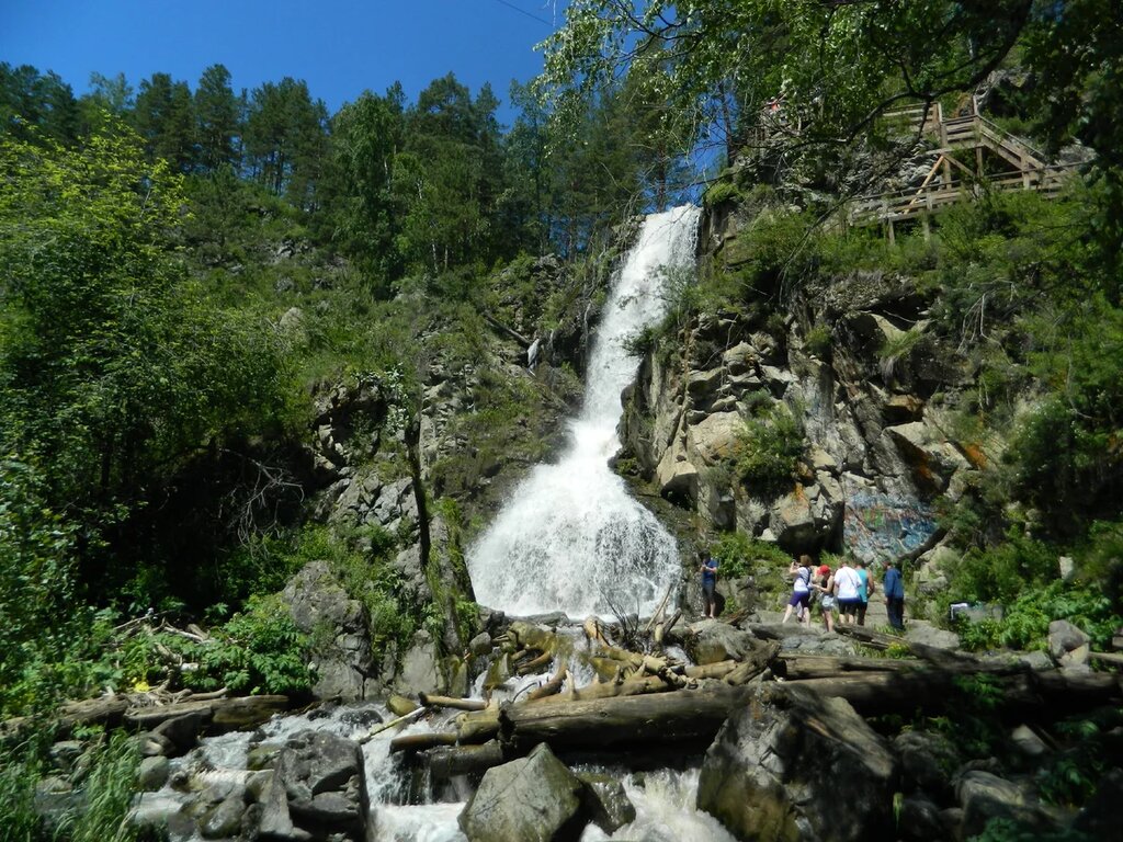 Камышлинский водопад республика алтай фото Панорама: Доставка на Камышлинский водопад, катера, лодки, яхты, Чуйская ул., 44