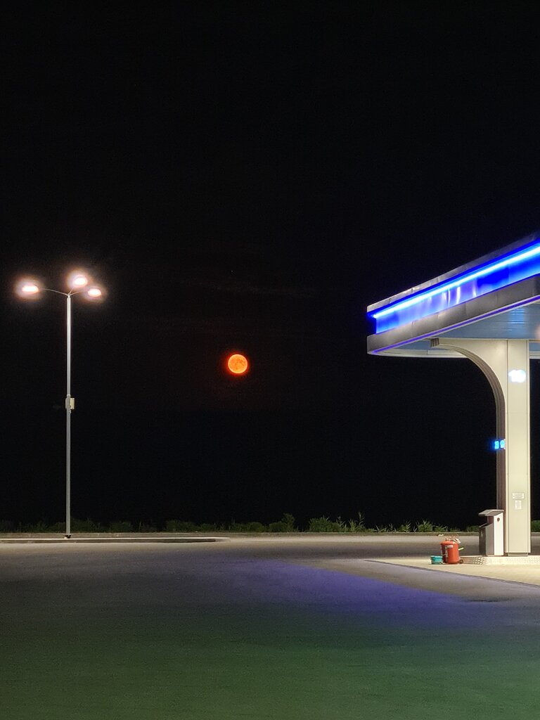 Gas station Tes, Republic of Crimea, photo