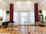 Концертный зал дома-музея Исаака Шварца (gorodskoy posyolok Siverskiy, Pushkinskaya ulitsa, 4А) ، قاعة حفلات موسيقية