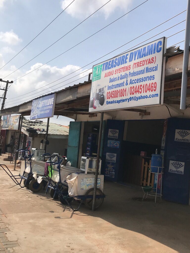 Music store Treasure Dynamic, Earth, photo