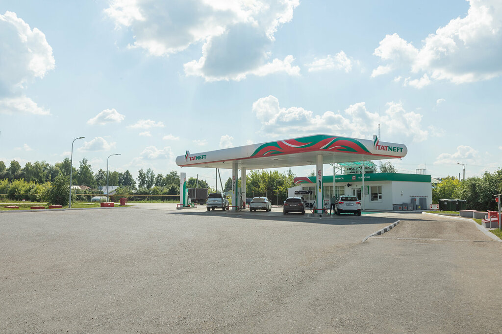 Gas station Tatneft, Chuvash Republic, photo