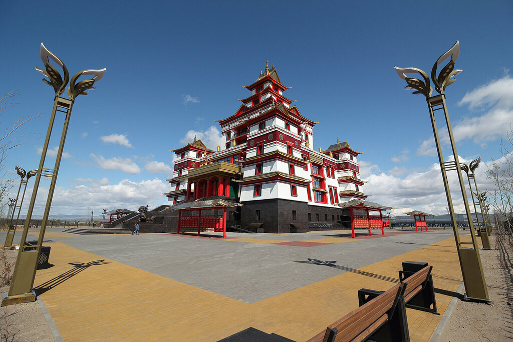 Пагода Тубтен Шедруб Линг, Кызыл, фото
