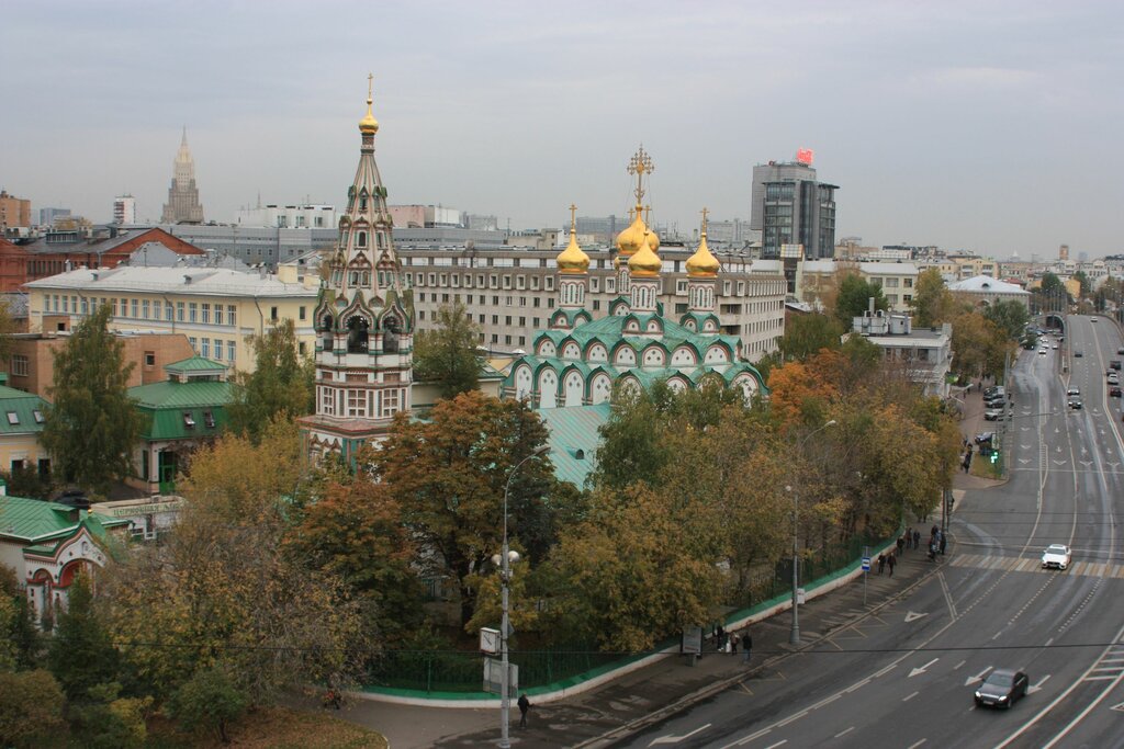 Православный храм Храм святителя Николая Чудотворца в Хамовниках, Москва, фото