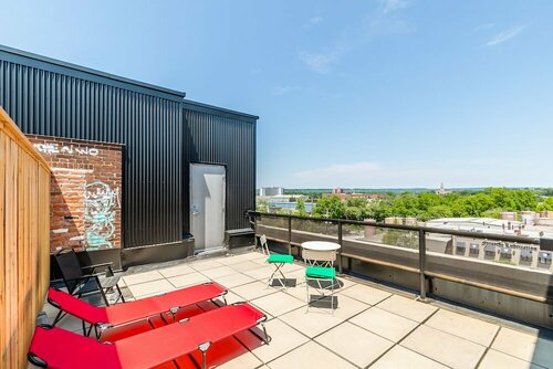 Гостиница Globalstay. Dundurn Lofts. Free parking. Gym в Гамильтоне
