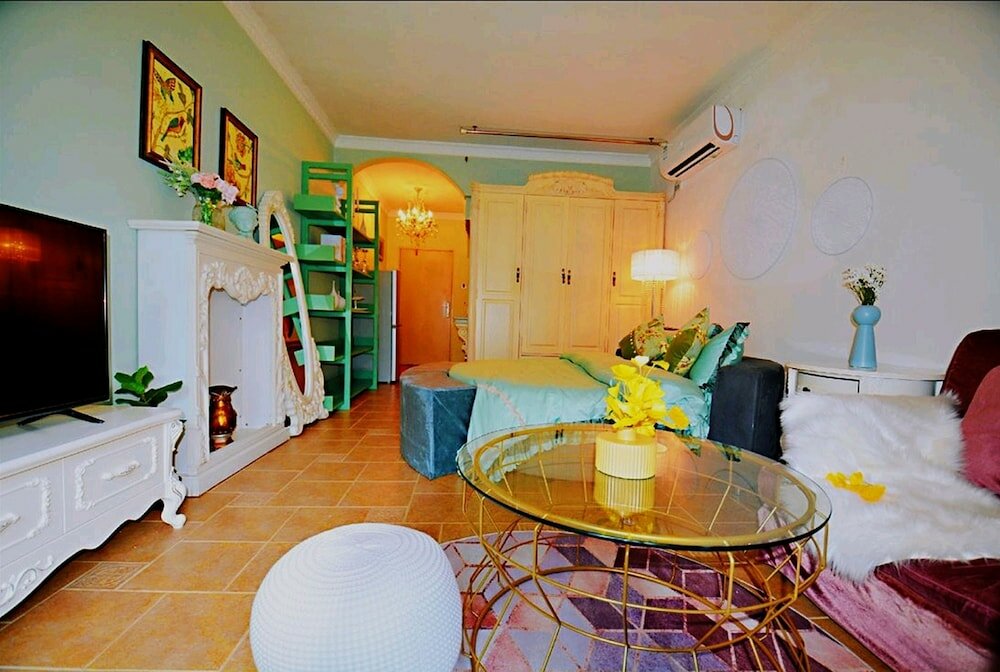 Фото Avatar Green Queen Round Bed High Rise View Futian