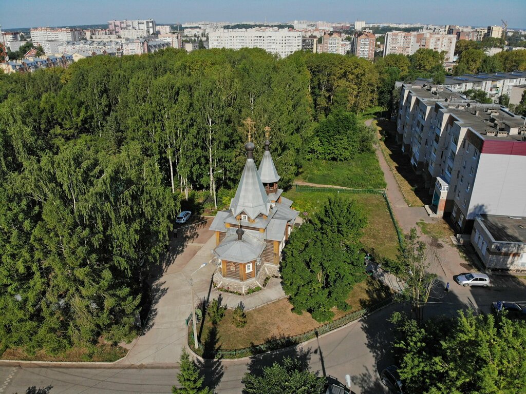 Orthodox church Tserkov Sergiya Radonezhskogo v mikrorayone Lnokombinata, Vologda, photo