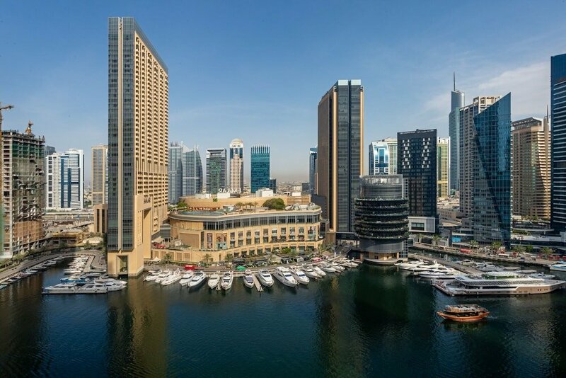 Жильё посуточно Modern Studio w Incredible Marina Views! в Дубае