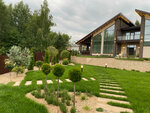 Green Royal (Rodionova Street, 192к1), landscape design
