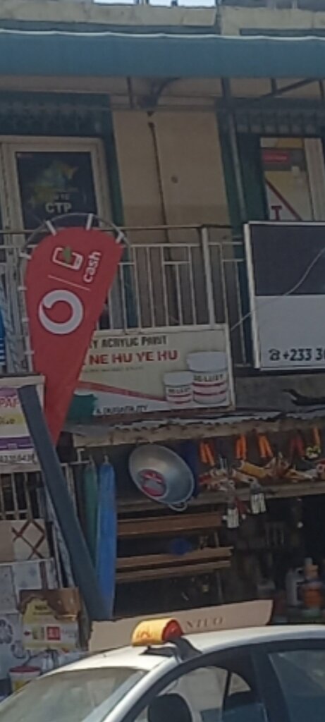 Hardware store Nyame! Ne Ho Ye Hu, Accra, photo