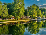 Landing stage, wharf (Moscow, Gorky Central Park of Culture and Leisure), jetty 