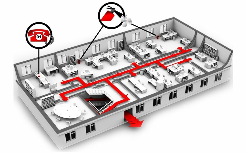 Проект системы пожарной безопасности Intek, fire safety systems - Yandex Maps