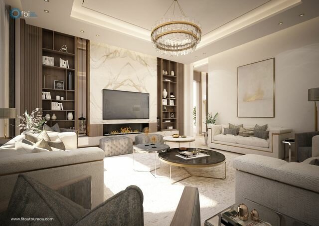 Electrical works Fitout Bureau Interiors, Dubai, photo