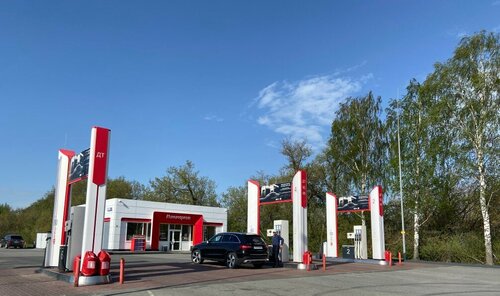 Gas station Lukoil, Chuvash Republic, photo