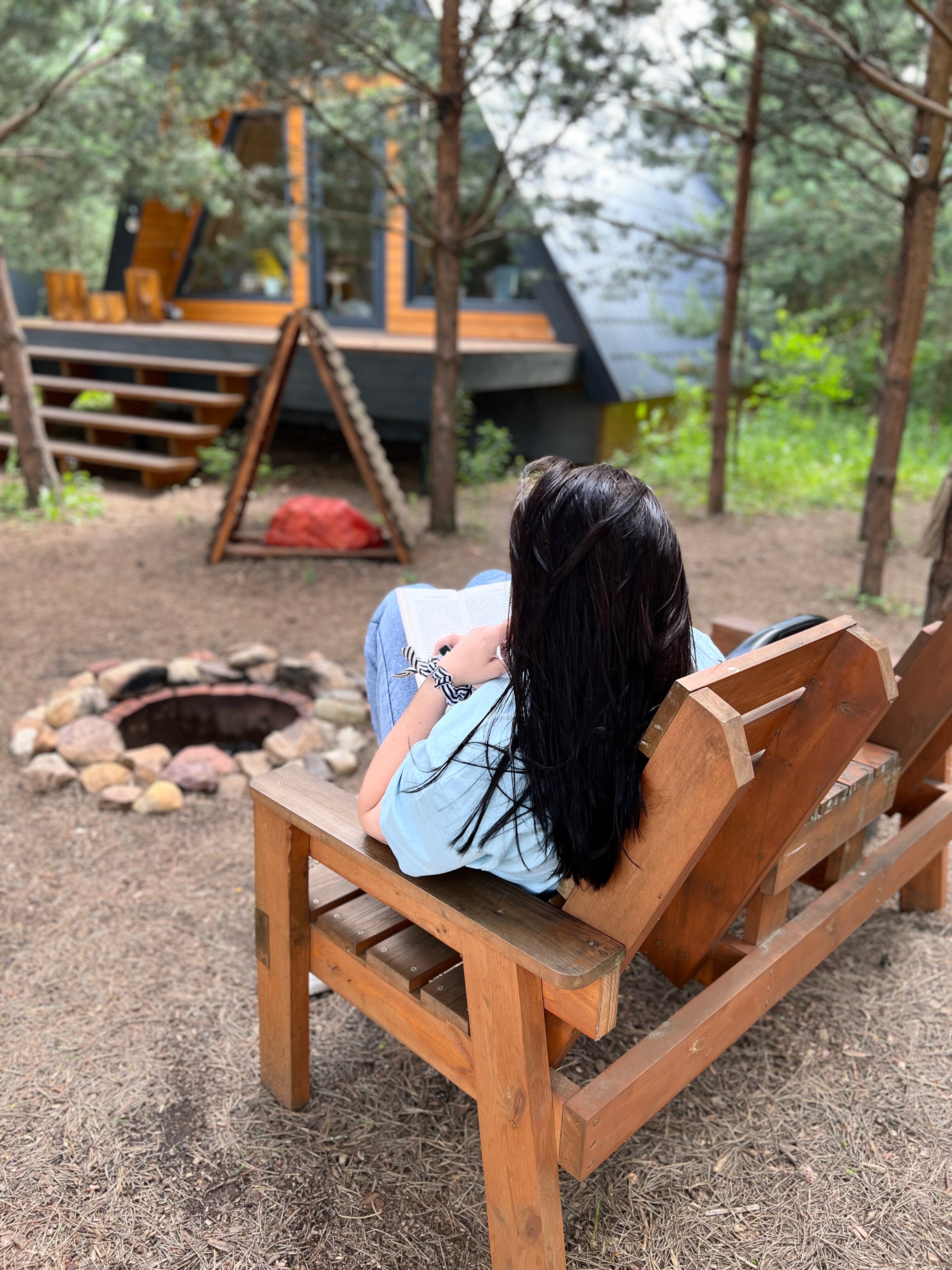 Фото Кусочек рая в соснах