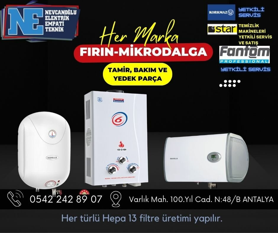 Industrial equipment repairs Nevcanoğlu Elektrik Ender Teknik, Antalya, photo