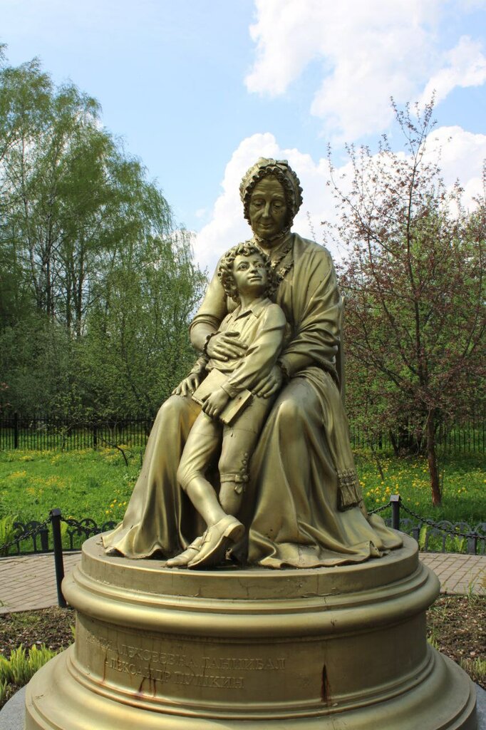 Monument, memorial M.A. Hannibal and A.S. Pushkin, Moscow and Moscow Oblast, photo