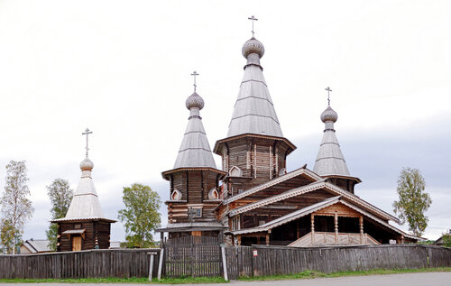 Часовня, памятный крест Часовня Троицы Живоначальной, Кемь, фото