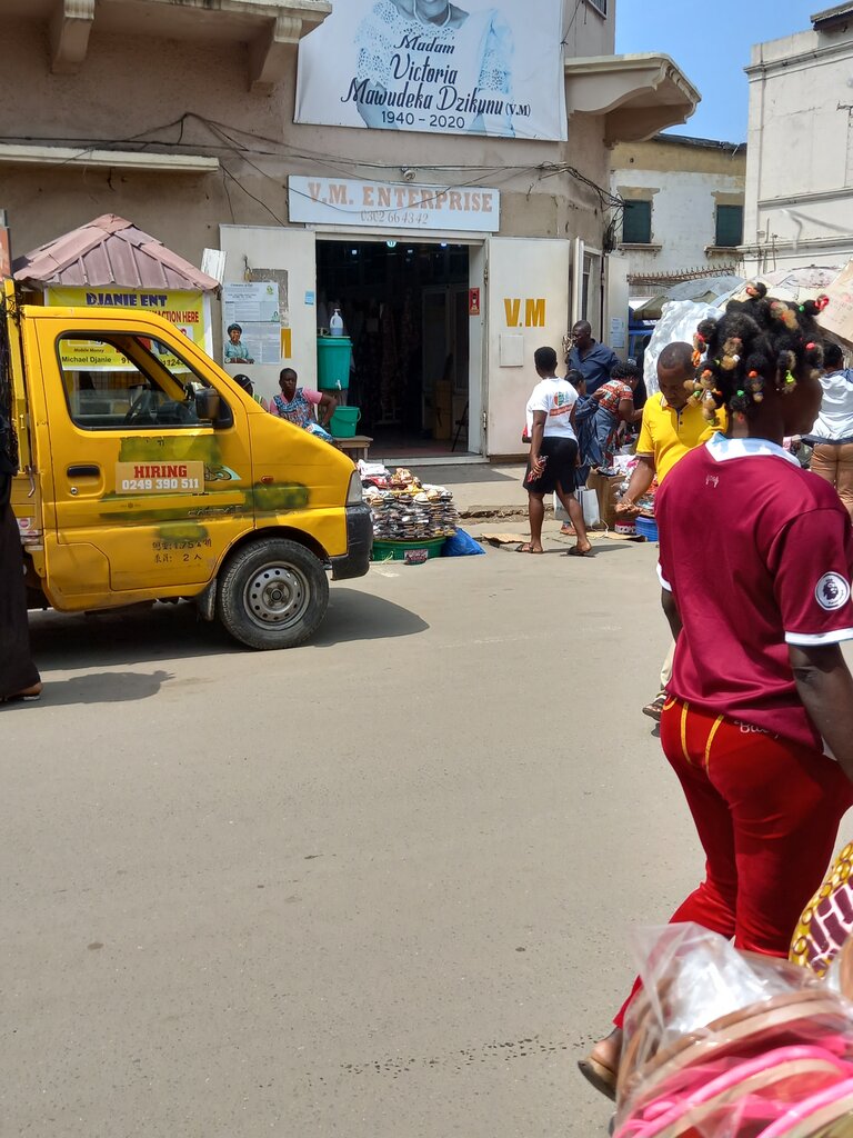 Clothing store V. M, Accra, photo